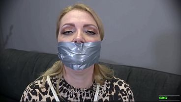 Girl Next Door Mila Gets Tape Wrapgagged By Her Captor Ep 2 thumbnail