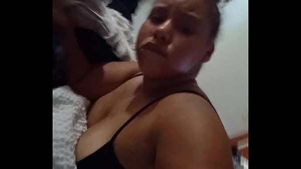 Chubby lightskin humps bed til orgasm