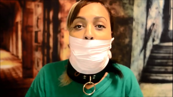 Hot Brunette Gagged With Many Layers thumbnail