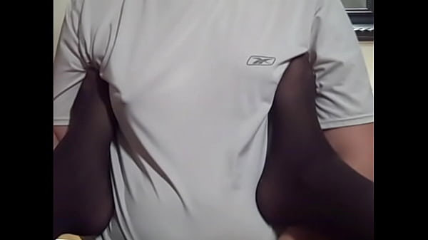 Play MP4 - Chubby Wife Loves the Feel of Pantyhose Rubbing Her Hard Nipples