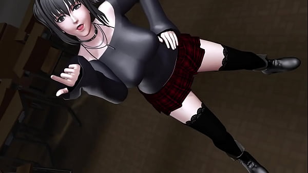 Mikasa Gótica sepone a_bailar como la perra amante del_senen que es