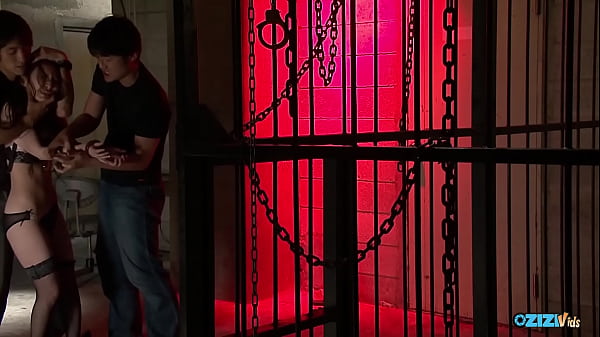 Nonton A Young Female Is Subjected To Sexual Servitude By Two Individuals Who Inflict Agony Upon Her With Various Implements thumbnail