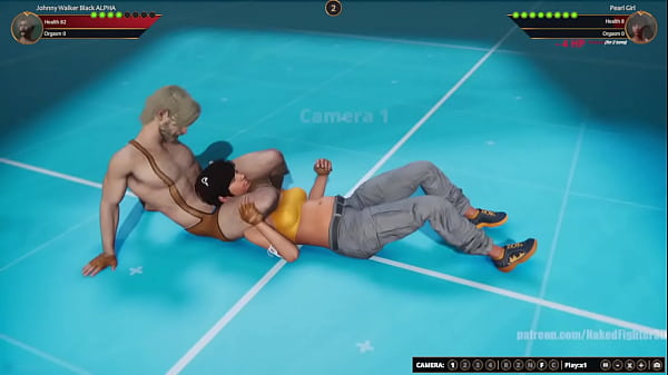 Johnny walker vs pearl nf3d mma mixed combat maledom 