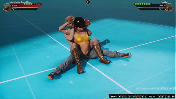 Johnny walker vs pearl nf3d mma mixed combat maledom 