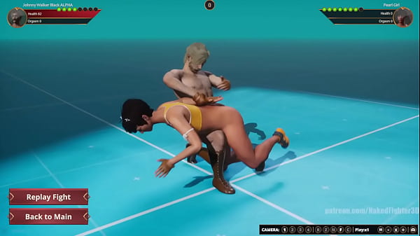 Johnny walker vs pearl nf3d mma mixed combat maledom 