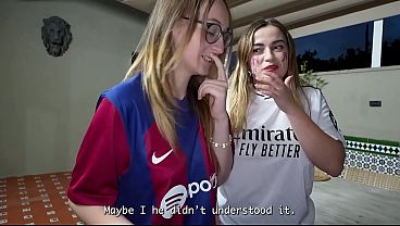 Two spanish supporters of barca and real get screwed by psg fans after the clasico 