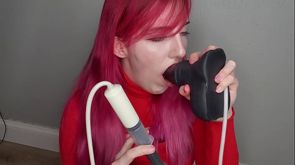 Missprincesskay - Shoving A Huge Bad Dragon Down My Throat And Giving Myself Five Huge Throatpies Without Spilling A Drop thumbnail