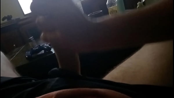 Milf tugging my cock 