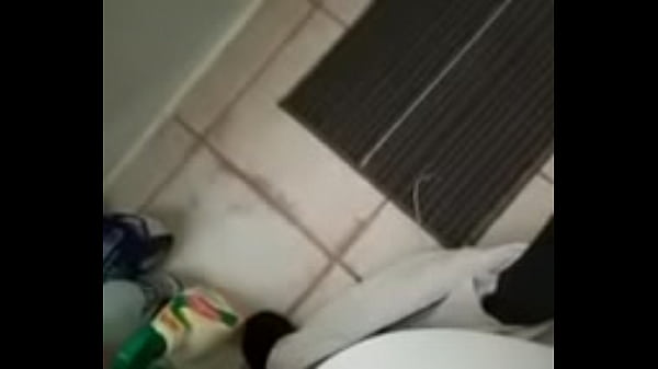 Stroke quickie in the bathroom quick one