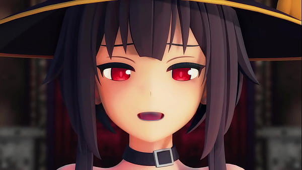 Megumin Konosuba Helltaker_Strip Dance MMD