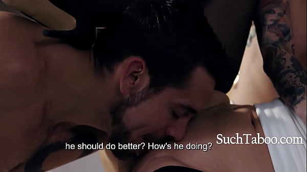 Boss ladies squat on intern Cherie Deville,Joanna Angel