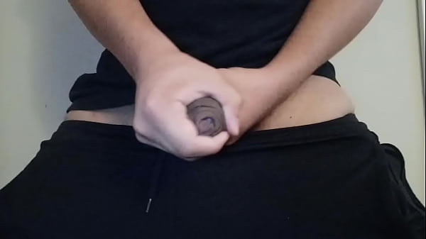 Play MP4 - Stroking my horny cock