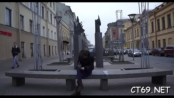 Filthy slit hole of a horny babe gets fucked in different poses