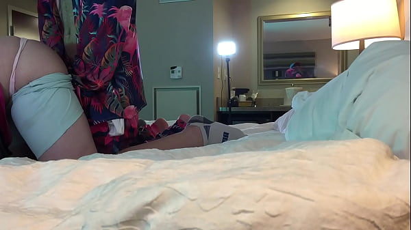 Celebrity Fucks Hot Tgirl in Chastity