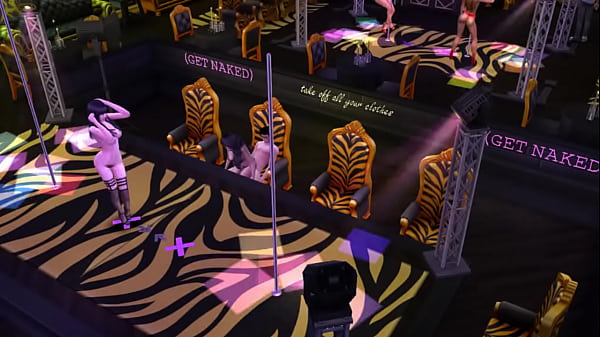 Стриптизерша обслужила vip клиента прям возле сцены