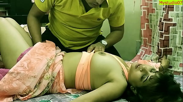 Indian Hot Beautiful Wife Fucked By Husband Boss!! Real Hot Sex thumbnail