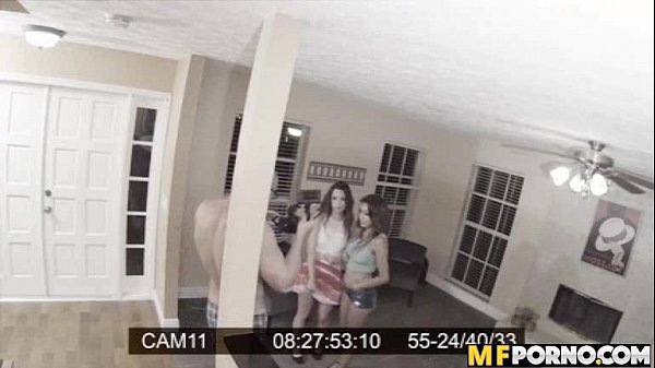 Caught on_camera teen 3some Jade Nile Sarai 2 2