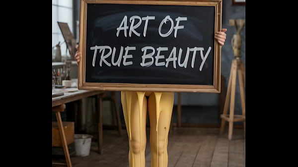 Nude woman covered by cheese 