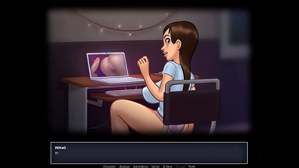Jogo porn&ocirc; summertime saga ep 6 n&atilde;o consigo parar de olhar as tetas grandes da jenny