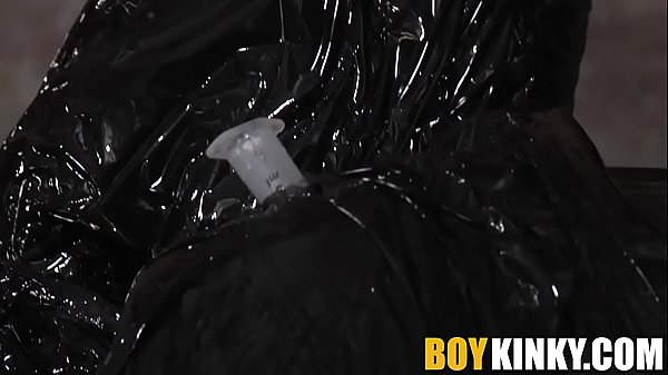 Loveable twink gets ducktaped all over only to be jacked off