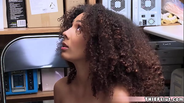 Play MP4 - Sexy ebony teen shoplifter caught at the shopping mall