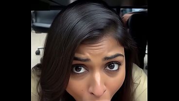 Indian girls giving blowjob (A.I)