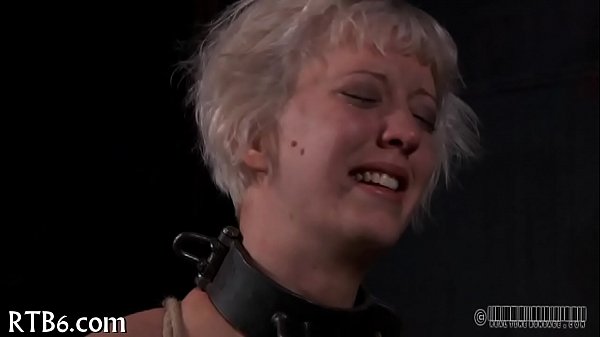 Painful clamping for beauty's mounds 