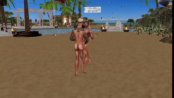 Play MP4 - NUDE BEACH DANCING NAKED