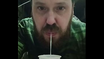My balls produce so much sperm that I can'_t swallow it!