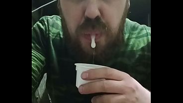 My balls produce so much sperm that I can'_t swallow it! video thumbnail