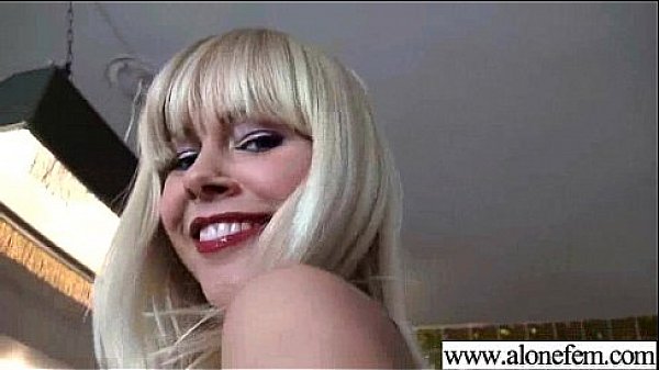 Nasty hot girl insert sex toys in holes to masturbate video 13