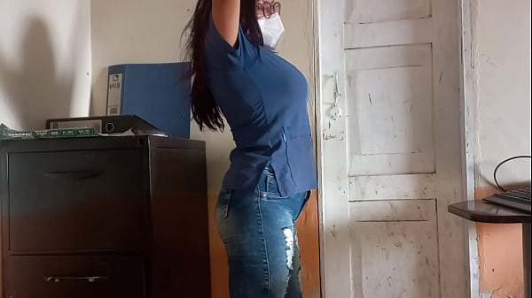 Buttocks Exposed In The Nurse's Office!! Because I Was A Bitch They Made Me Work In A Place Far From The Hospital Patients. Now I Work In The Statistics Area thumbnail