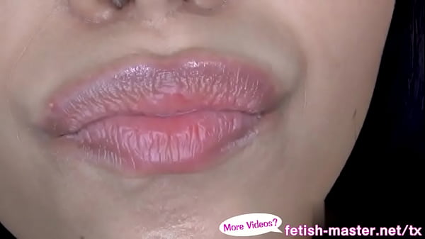 Japanese asian tongue spit fetish