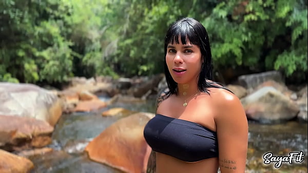 Play MP4 - My stepbrother takes me to the river and I fuck him in public with my big ass - Sayafit