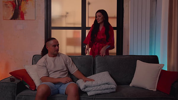 Play MP4 - Caught stepmom changing through the glass door&period; She caught me seduced me and fucked me