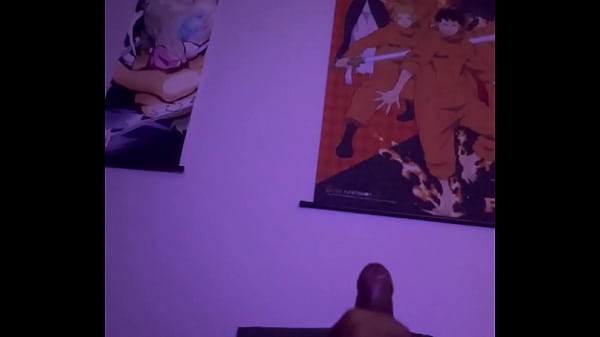 Stroking my cock before bed