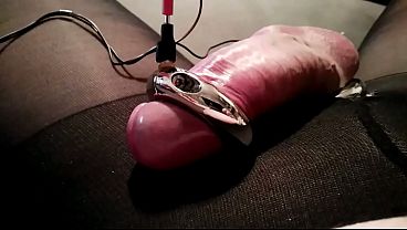 Schwanz Melken mit E Stim. Nylonx1 video thumbnail