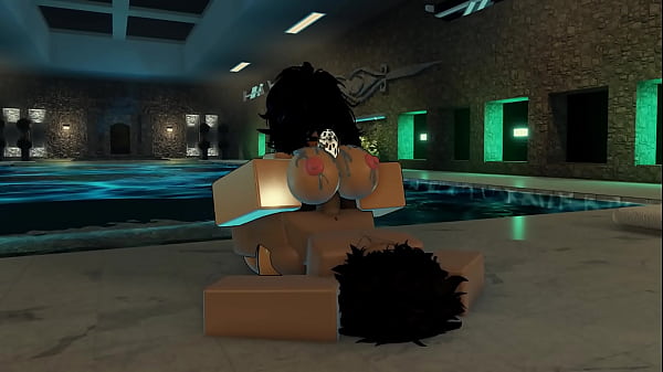 Nonton Femboy Fucks A Huge Assed Girl Near A Pool :3 thumbnail