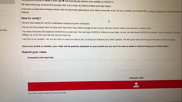 Verification video