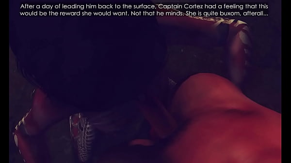 Huge tits voodoo witch screws adventurer 