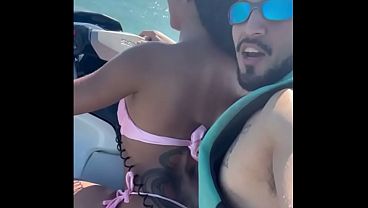 Nonton Horny Brazilian Bride Betrays Husband On Honeymoon Trip Fucking The Muscular Jetski Coach Big Dick While Hubby Is Away thumbnail