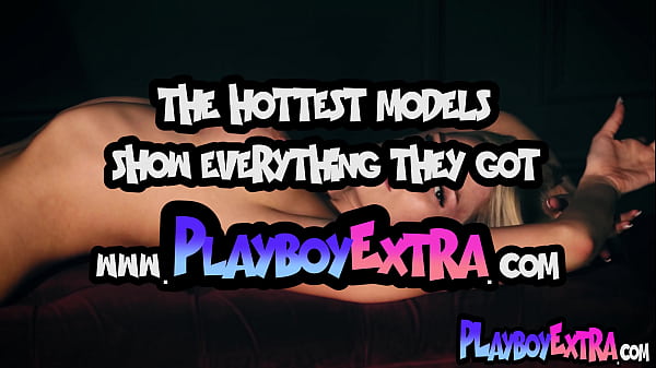 Smoking hot busty blonde slut posing naked for playboy 