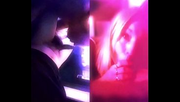 Real Hotwife Cuck Session Split Screen Cuckold BJ: Watch Me Deepthroat Hubby&rsquo;s Friend Then Clean My Husband&rsquo;s Cock 