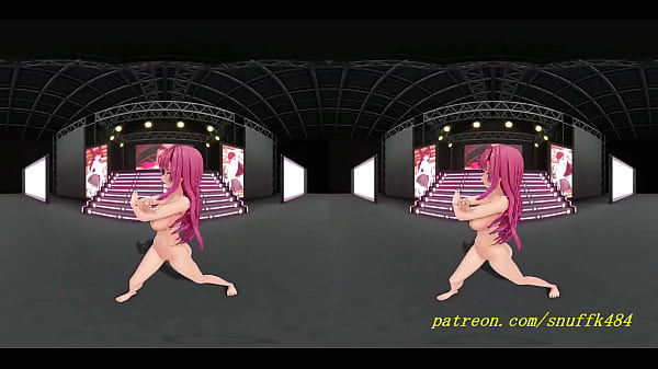 Play MP4 - VR180 mmd Marine Nude Dance 3d hololive Hentai