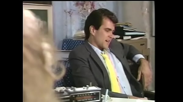 Play MP4 - Blonde bombshell with big melons in white dress came editor in chief of popular magazine  to ask for promotion&period;