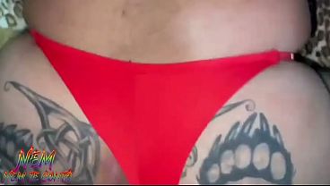 Nem te conto depois da praia arregacei o cuzinho tatuado desse passivo safado 