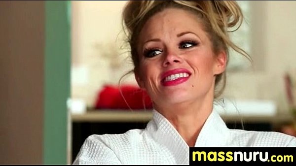 NuruMassage Teen Slides Oily Pussy on_Cock 14