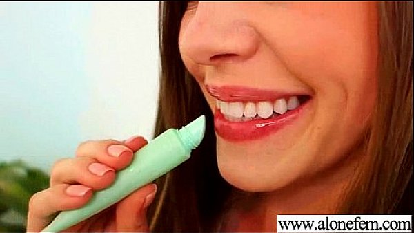 Nasty hot girl insert sex toys in holes to masturbate video 02