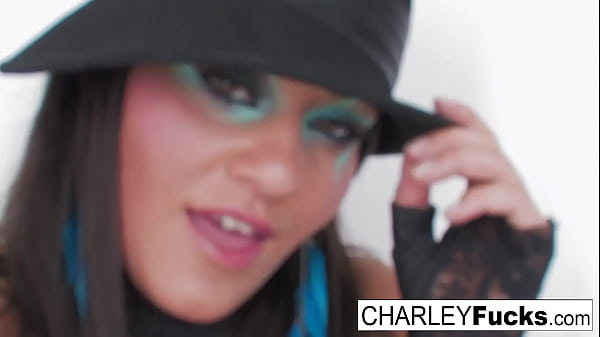 Busty Brunette gets nude 