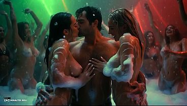 [ai-generated] Foam Party Rave - Busty Models Twerking, Big Tits Bouncing, Ass Shaking, Foam Slutty Dance, Future Rave Vibes thumbnail